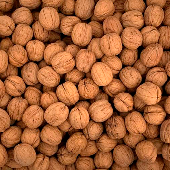 Nueces con cáscara