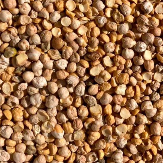 Split chickpeas
